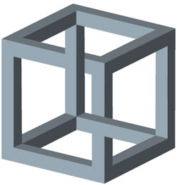 Невозможный куб Эшера